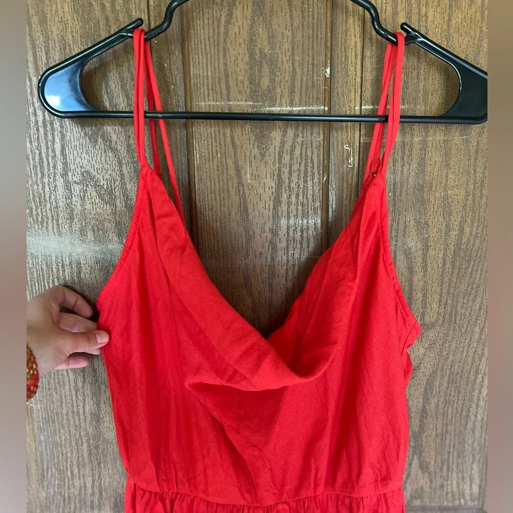 Red jumpsuit - Picture 2 of 6